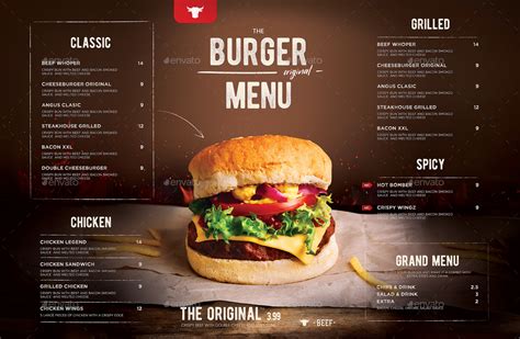 Burger Menu by DusskDesign | GraphicRiver