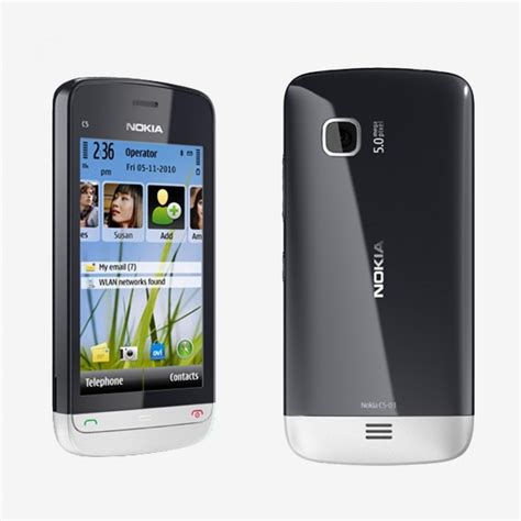 Nokia C5-03 Refurbished Phone (Black) - thedealsguru