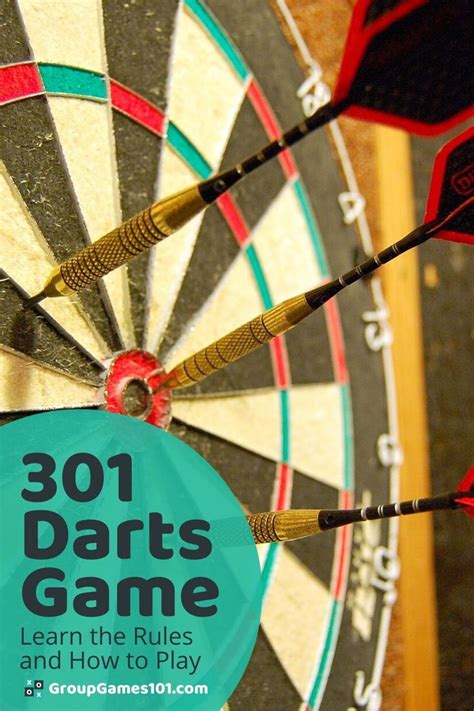 301 Darts Game: Learn the Rules and How to Play | Darts rules, Darts game, Darts