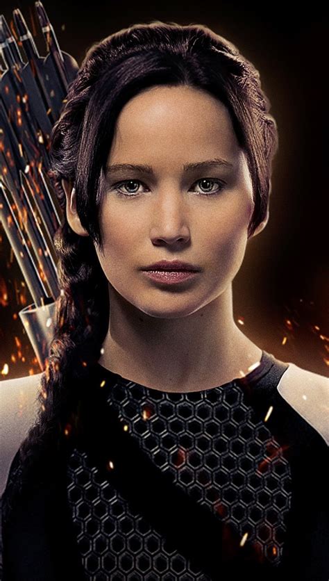 Jennifer lawrence as katniss Wallpaper ID:369