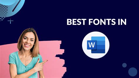 Best Fonts in Word - Blogging Guide