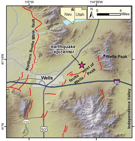 Us Geological Earthquake Map