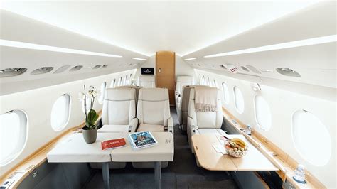 Dassault Falcon 2000S interior tour - YouTube