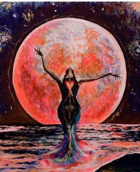 149 best Moon & Woman Art images on Pinterest | Woman art, Fairies and ...