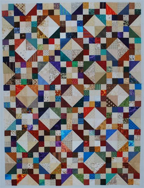 Moore About Nancy: Jacob's Ladder quilt block