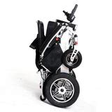 Heavy Duty Electric Wheelchair 22" Wide Seat Foldable Power Wheelchair