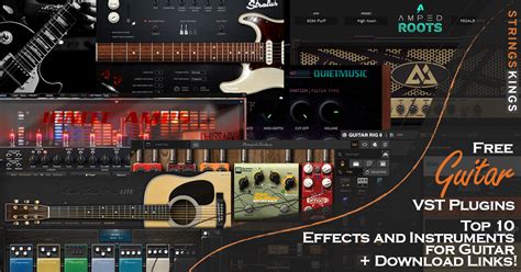 Free Guitar VST Plugins: Top 10 Effects and Instruments for Guitar + Download Links!