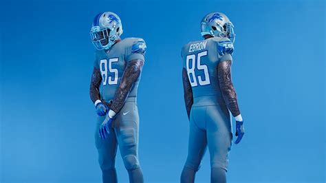 Lions unveil new uniforms, bring back throwbacks