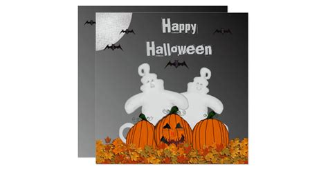 Halloween Ghost Party Invitation | Zazzle