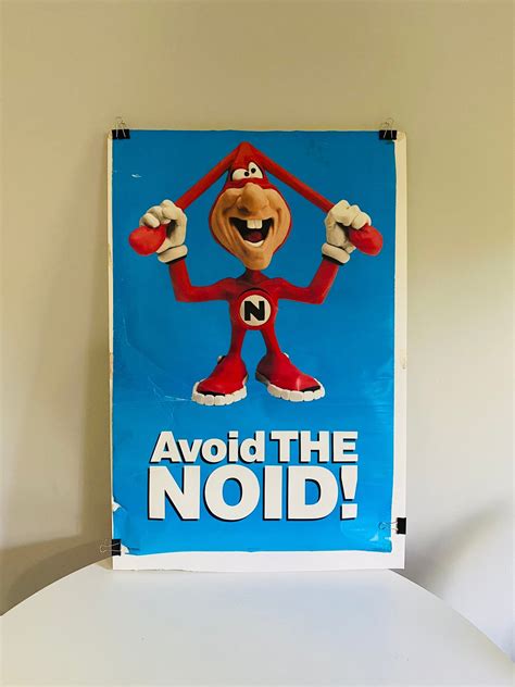 Vintage Avoid the Noid Domino's Pizza Advertising Poster - Etsy in 2022 ...