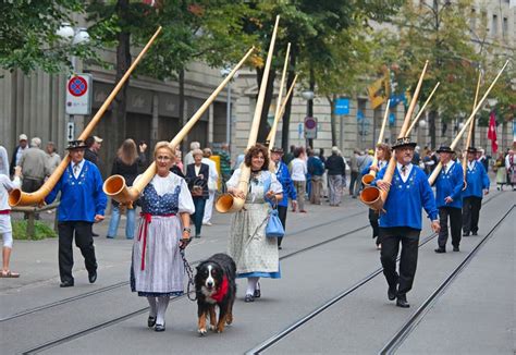 Swiss National Day Parade in Zurich Editorial Stock Image - Image of ...