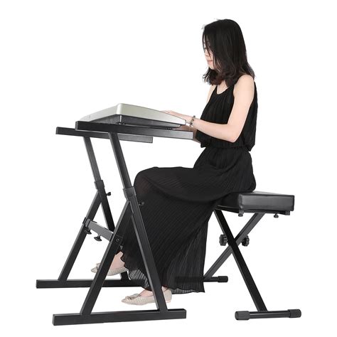 Neewer Heavy Duty Z-Style Keyboard Stand with Adjustable Height and Width | eBay