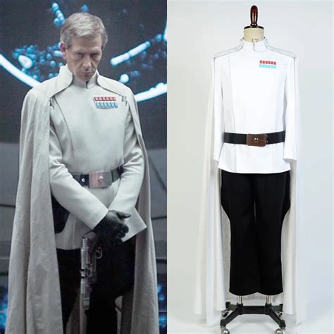 Rogue One Cosplay Star Wars Story Top Director Krennic Officer Uniform ...