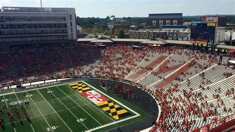 University Of Maryland Football Stadium Map