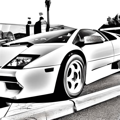 Lamborghini Diablo 1990 · Creative Fabrica