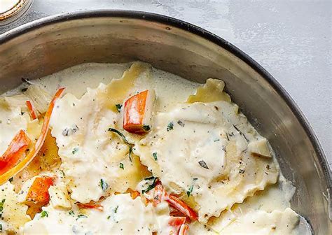 Cream Sauce for Lobster Ravioli Recipe - Oh Snap! Cupcakes