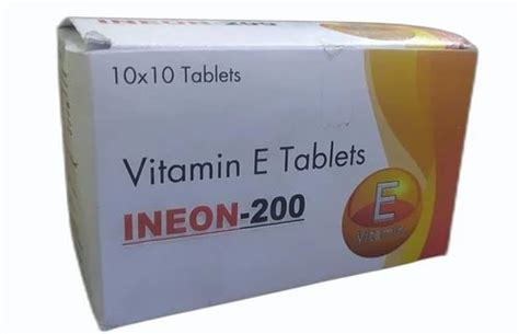 200mg Vitamin E Tablets at Rs 250/box | Vitamin E Soft Capsule in Ambala | ID: 2851128957348