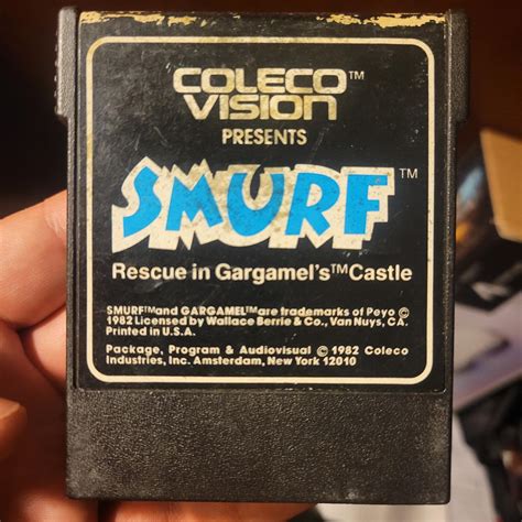 Smurf: Rescue in Gargamel's Castle | Item only | Colecovision