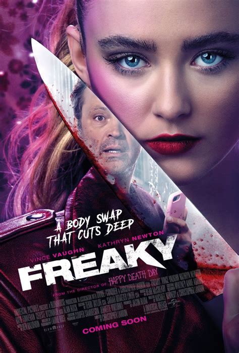 "Freaky" Official Poster - Kathryn Newton, Vince Vaughn - From the Director of "Happy Death Day ...