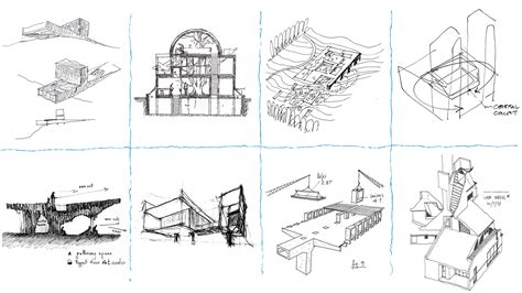 100 Architectural Sketches | ArchDaily