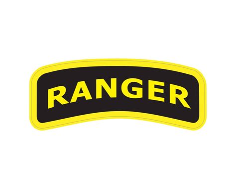 Army Ranger Tab Decal