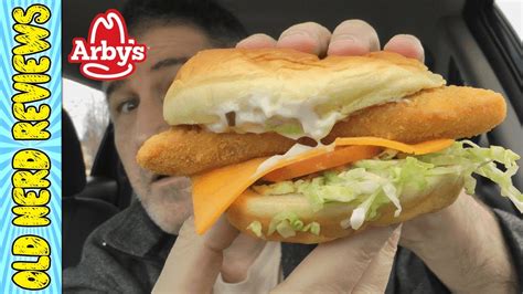 Arbys Kings Hawaiian Fish Deluxe Sandwich - Captions Beautiful