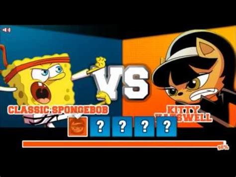 Nickelodeon Super Brawl 3 Just Got Real Matches Of Gary VS SpongeBob SquarePants Characters ...