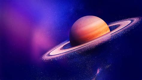 Saturn, planet, ringed planet, planetary ring, space art, space, dust ...