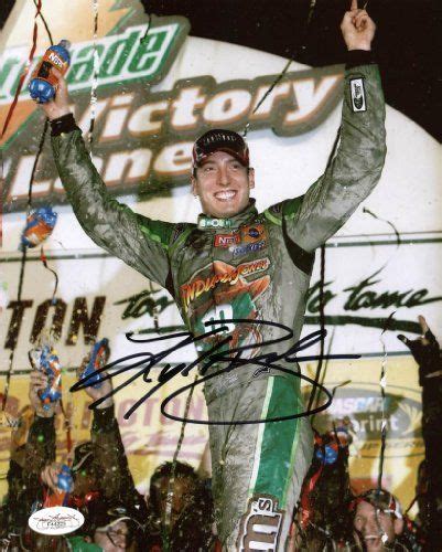 KYLE BUSCH NASCAR SIGNED AUTHENTIC 8X10 PHOTO AUTOGRAPHED CERTIFICATE OF AUTHENTICITY JSA # ...