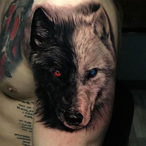 Alpha Wolf Tattoo Designs - template