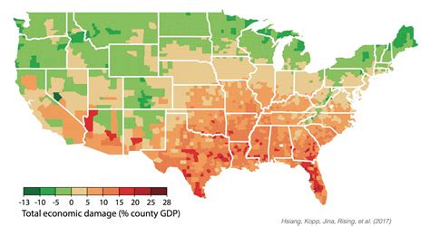 Climate change to damage U.S. economy, increase inequality