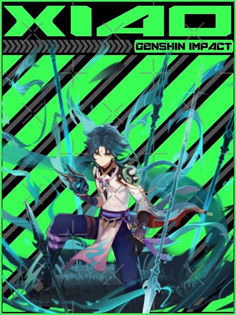 "GENSHIN IMPACT XIAO WISH" Poster for Sale by VotreVPX | Redbubble