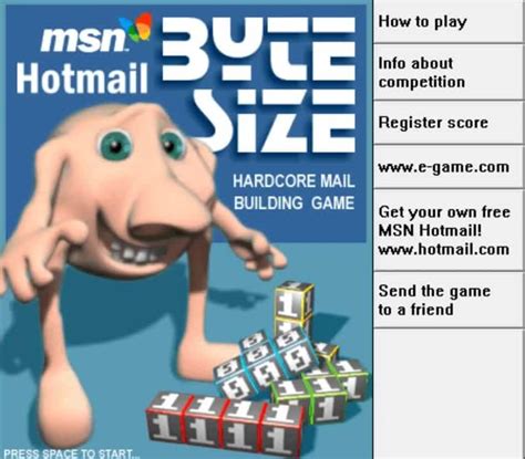 Download MSN Hotmail - Byte Size (Windows) - My Abandonware