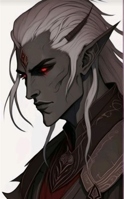 drow male characters, variety of styles : r/dndai