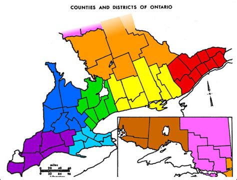 Map Of Southern Ontario Counties - Map Of West