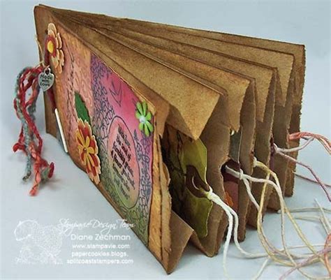 Paper Bag Scrapbook | Paper bag crafts, Paper bag books, Paper bag ...