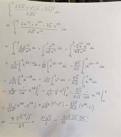 calculus - Evaluating Complicated Definite Integral Problem - Mathematics Stack Exchange