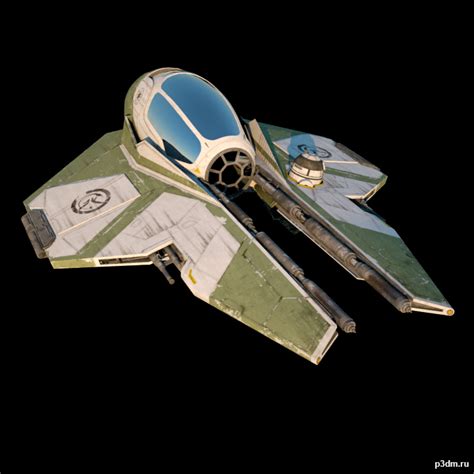 Yoda Starfighter 3D Model - 3DHunt.co