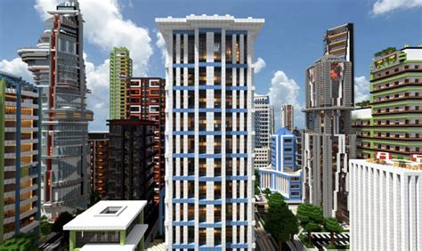 Really cool skyscraper! | Minecraft modern, Minecraft city buildings ...