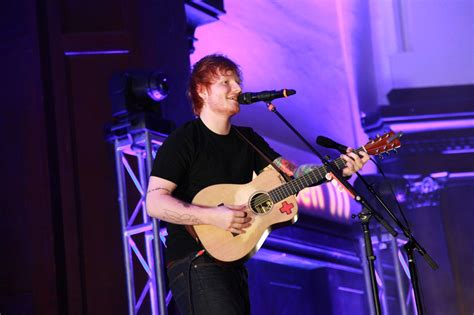 Ed Sheeran Performs At Historic Meeting House In New York - Live from ...