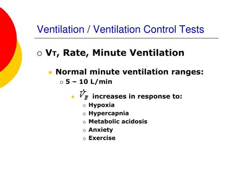 PPT - Ventilation / Ventilation Control Tests PowerPoint Presentation, free download - ID:456449