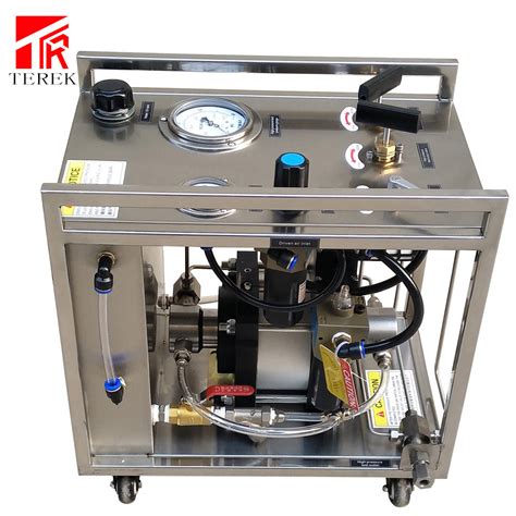 Terek Brand Pneumatic Air Driven Hydraulic Pressure Test Pump for Cylinder - Hydraulic Test Pump ...