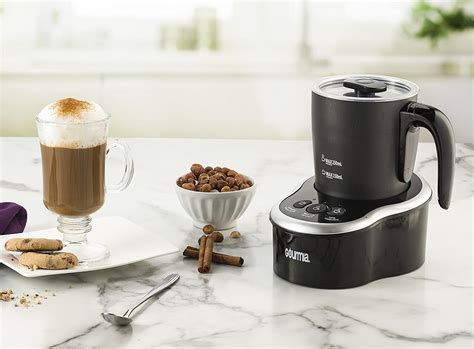 Gourmia Cordless Electric Milk Frother & Heater SALE Coffee Accessories Shop | BuyMoreCoffee.com