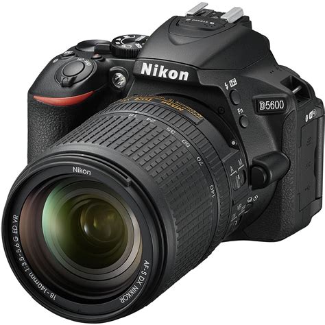 Nikon D5600 DSLR Camera with 18-140mm Lens 1577 B&H Photo Video