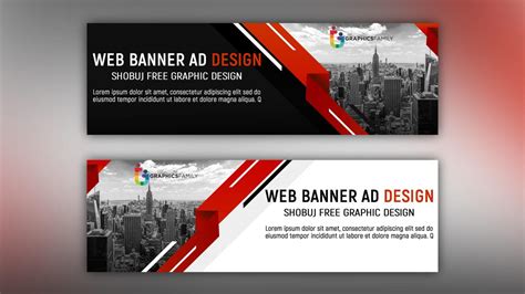 Free web banner ad Mockup PSD Design - Mockup Hut