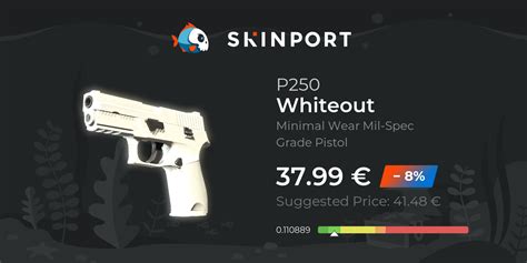 P250 | Whiteout (Minimal Wear) - Counter-Strike 2 - Skinport