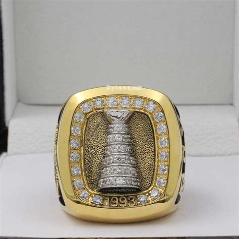 1993 Montreal Canadiens Stanley Cup Championship Ring – Best ...