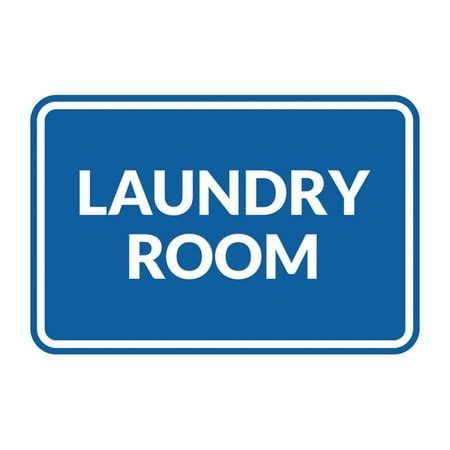 Classic Framed Laundry Room (Blue) - Large - Walmart.com | Laundry room ...
