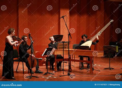 Classical Music. Violinists in Concert. Stringed, Violinist.Closeup of Musician Playing the ...