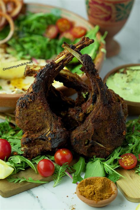 Tandoori Lamb Chops Recipe | Easy Grilled Lamb Chops Recipe